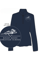 Navy Quarter Zip
