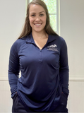 Navy Quarter Zip